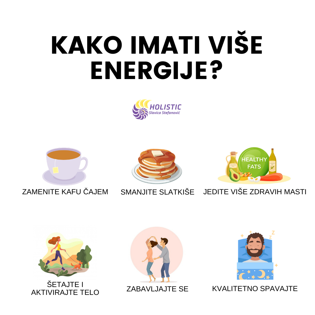 kako imati vise energije